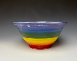 Serving Rainbowl Purple Rim