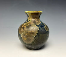Load image into Gallery viewer, Iron Galaxy Crystalline Glazed Mini Vase 1
