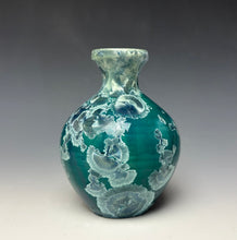 Load image into Gallery viewer, Aqua Crystalline Glazed Mini Vase 3
