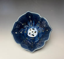 Load image into Gallery viewer, Deep Blue Lotus Berry Bowl #2

