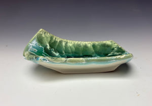 Crystalline Tray in Emerald Green #1