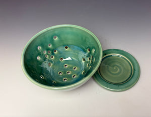Seafoam Green Berry Bowl