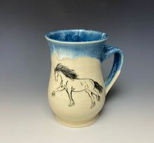 Load image into Gallery viewer, Galloping Horse Mug - Ice Blue
