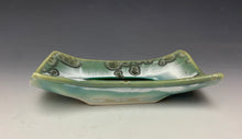 Load image into Gallery viewer, Crystalline Tray in Green and Silver #3
