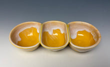 Load image into Gallery viewer, Triple Dip Dish- Sunshine Yellow
