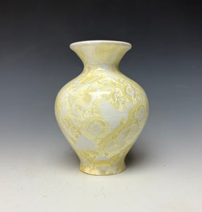 Crystalline Mini Vase in Ivory