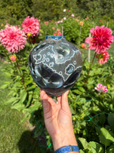 Load image into Gallery viewer, Cobalt Galaxy Crystalline Glazed Vase
