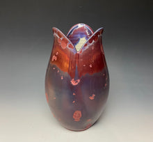 Load image into Gallery viewer, Tulip Vase- Ruby #2
