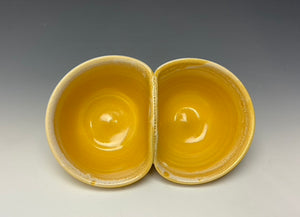 Double Dip Dish- Sunshine Yellow