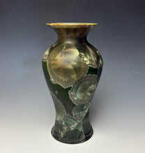 Load image into Gallery viewer, Iron Galaxy Crystalline Glazed Vase
