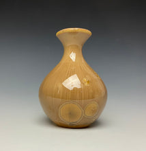 Load image into Gallery viewer, Iced Caramel Crystalline Glazed Mini Vase 3
