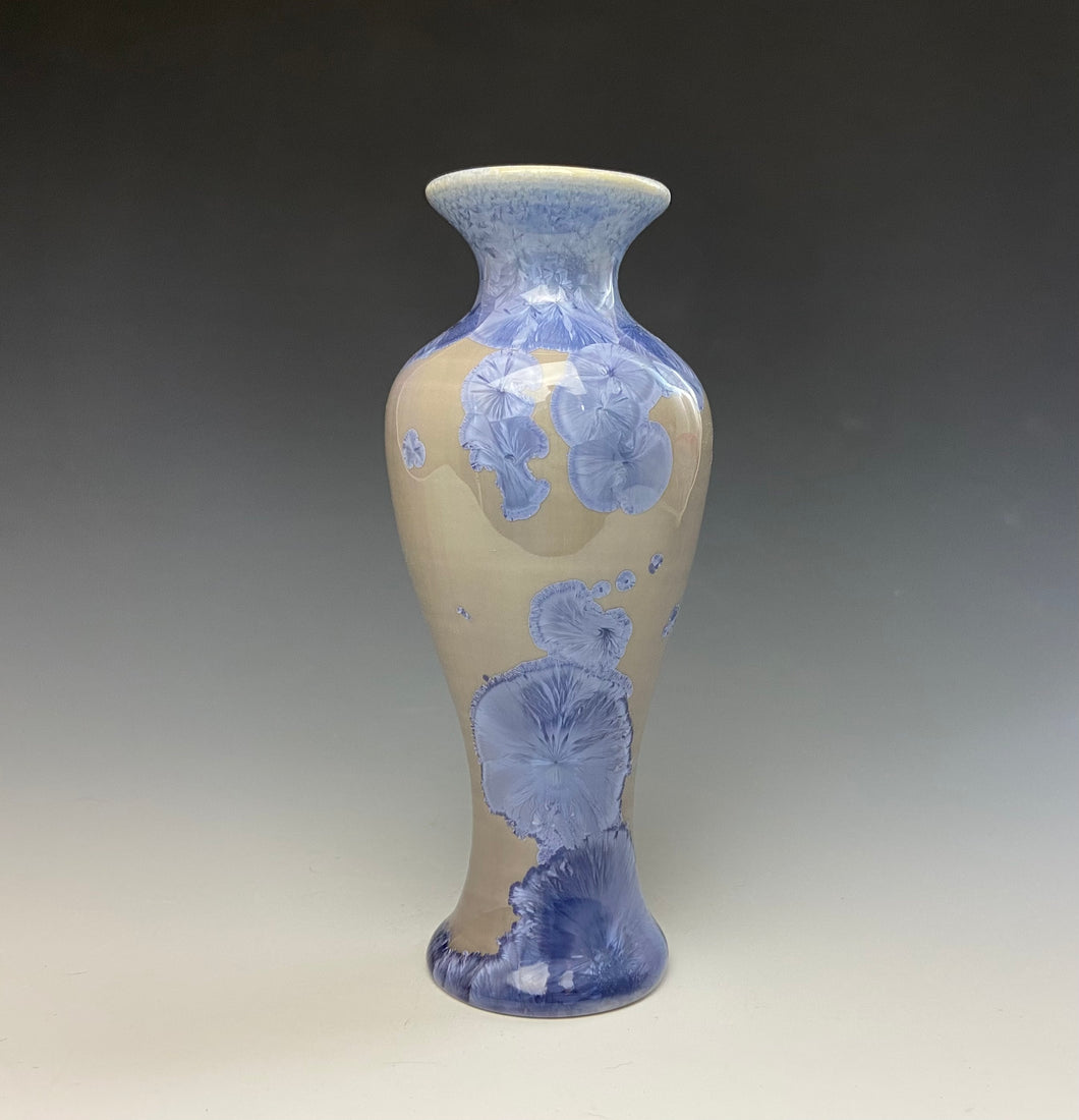 Periwinkle Crystalline Mini Vase 3