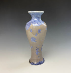 Periwinkle Crystalline Mini Vase 3