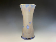 Load image into Gallery viewer, Crystalline Glazed Vase in Periwinkle #3
