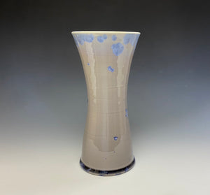 Crystalline Glazed Vase in Periwinkle #3