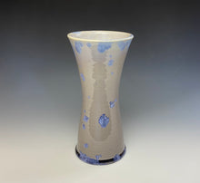 Load image into Gallery viewer, Crystalline Glazed Vase in Periwinkle #3
