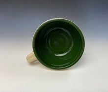 Load image into Gallery viewer, PIGGERY- Soup mug in Dark Green
