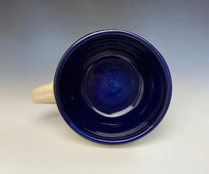 PIGGERY- Soup mug in Dark Blue