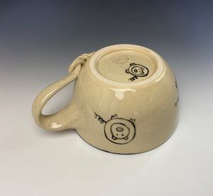 PIGGERY- Soup mug in Pistachio