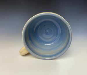 PIGGERY- Soup mug in Light Blue