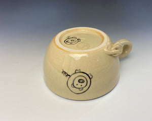 PIGGERY- Soup mug in Amethyst