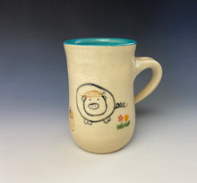 Load image into Gallery viewer, Gardner Pig Mug - Teal
