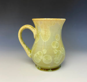 Crystalline Glazed Mug 12oz - Olive Green 1