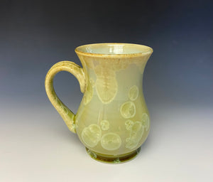 Crystalline Glazed Mug 12oz - Olive Green 1