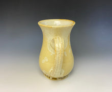 Load image into Gallery viewer, Light Yellow Crystalline Glazed Mug 16oz  #3
