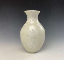 Load image into Gallery viewer, White Crystalline Glazed Mini Vase 4
