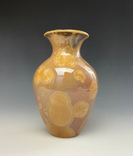 Load image into Gallery viewer, Iced Caramel Crystalline Glazed Mini Vase #5
