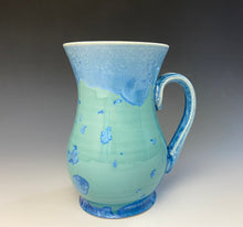 Load image into Gallery viewer, Crystalline Glazed Mug 16 oz- Teal #1
