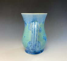 Load image into Gallery viewer, Crystalline Glazed Mug 16 oz- Teal #1
