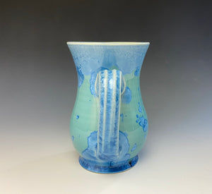 Crystalline Glazed Mug 16 oz- Teal #1