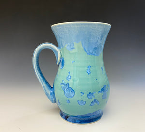 Crystalline Glazed Mug 16 oz- Teal #1