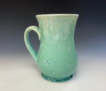 Load image into Gallery viewer, Crystalline Glazed Mug 16oz - Light Green #4
