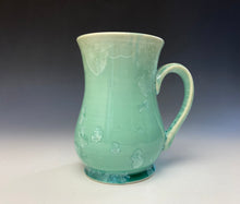 Load image into Gallery viewer, Crystalline Glazed Mug 16oz - Light Green #4
