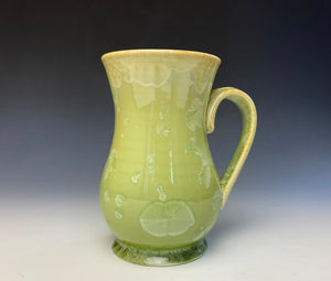 Crystalline Glazed Mug 18oz - Olive Green 3