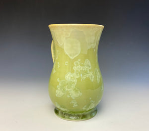Crystalline Glazed Mug 18oz - Olive Green 3