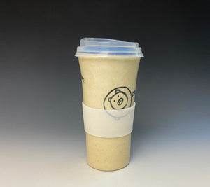 Piggery Travel Mug - Blue