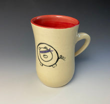 Load image into Gallery viewer, Ninja Pig Mug- Red
