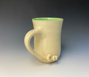 Farmer Pig Mug- Lime Green
