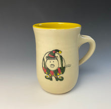 Load image into Gallery viewer, Elf Pig Mug- Yellow
