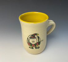 Load image into Gallery viewer, Elf Pig Mug- Yellow
