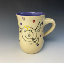 Load image into Gallery viewer, Cupid Pig Mug- Purple
