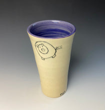 Load image into Gallery viewer, Pig Tumbler - Amethyst

