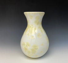 Load image into Gallery viewer, Crystalline Vase in Ivory
