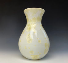 Load image into Gallery viewer, Crystalline Vase in Ivory

