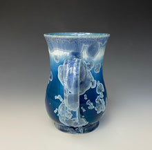 Load image into Gallery viewer, Crystalline Glazed Mug 18oz- Atlantic Storm Blue #7
