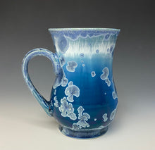 Load image into Gallery viewer, Crystalline Glazed Mug 18oz- Atlantic Storm Blue #7
